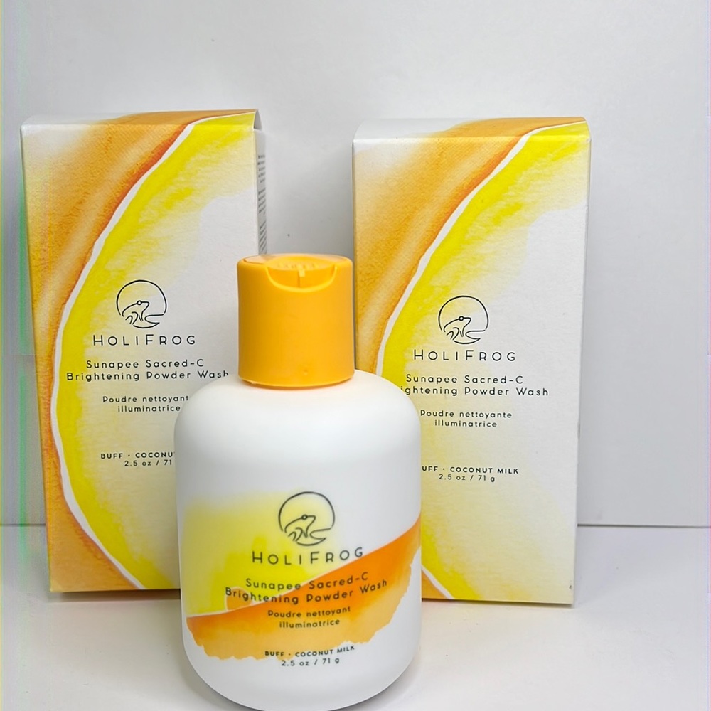 HOLIFROG Sunapee Sacre C Brightening Powder Wash (Lot of 2) 2.5 oz